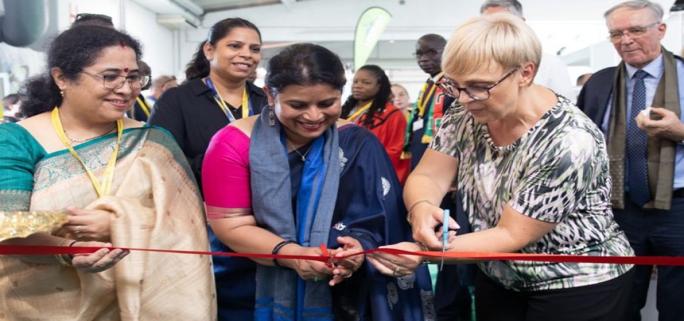 H. E. Ms. Nataša Pirc Musar, President of the Republic of Slovenia inaugurated the India Pavillion at the 61st International Agriculture and Food Fair AGRA 2023. Indian delegation introduced Millets and other products as part of IYM2023.